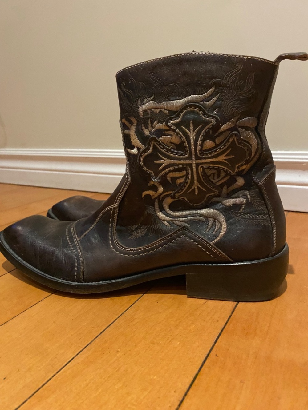Mark Nason Rock Lives leather boots - Picture 2 of 5